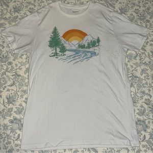 old navy nature graphic tee